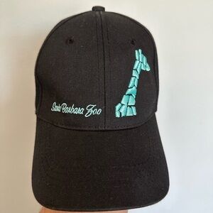 Santa Barbra California Zoo Kids Baseball Cap Giraffe Imagine